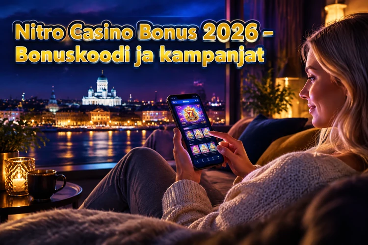 Nitro Casino Bonus 2026 - Bonuskoodi ja kampanjat