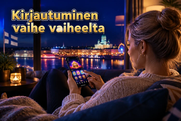 Kirjautuminen vaihe vaiheelta