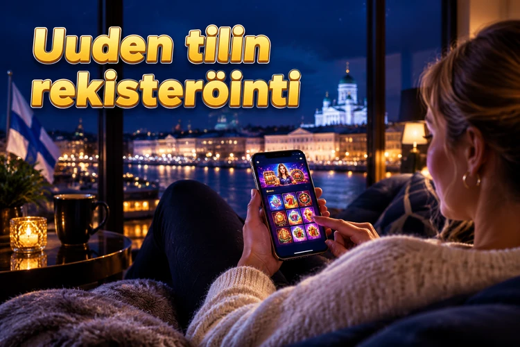 Uuden tilin rekisteröinti